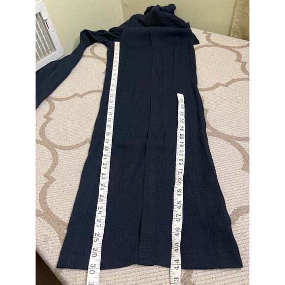 Ulla Johnson Alandra Pants Raven Black High Waisted Pockets Crepe,size 2,MSRP425 - Picture 12 of 16